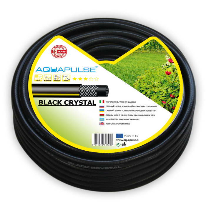 Шланг поливальний Black Crystal 3/4 (19 мм) 