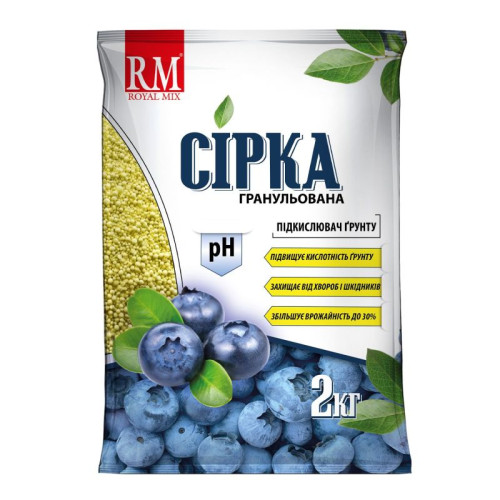 Удобрения Сера гранулированная Royal Mix купить в Украине | Веснодар