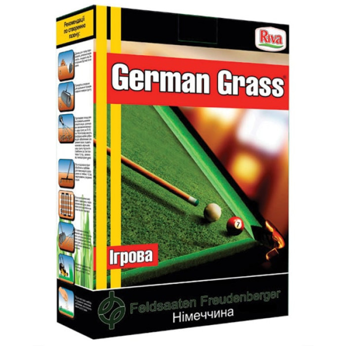 Фото Газонна трава Ігрова German Grass спортивна