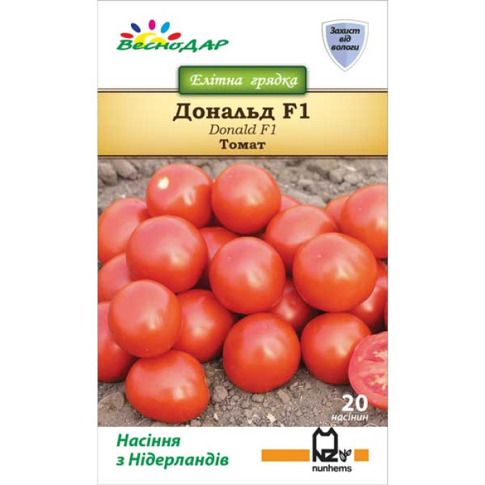 Фото Насіння томатів (помідор) Дональд F1 (DONALD F1), №1