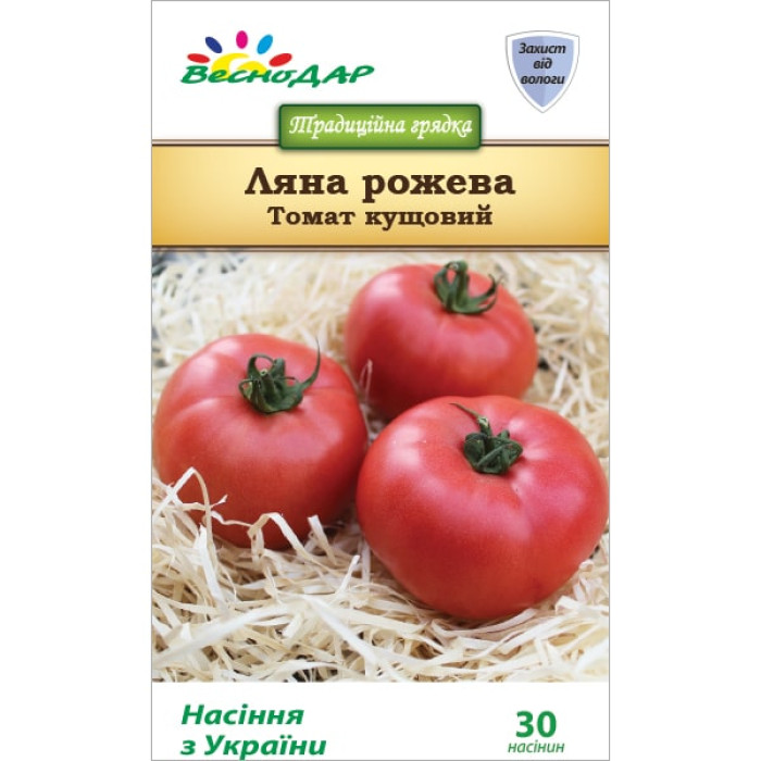 Фото Насіння томатів (помідор) Ляна Рожева, №1