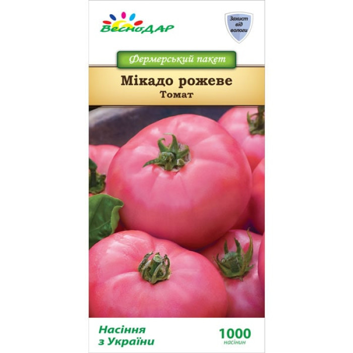 Фото Насіння томатів (помідор) Мікадо Рожевий, №3