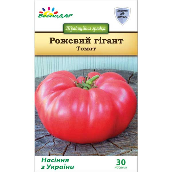 Фото Насіння томатів (помідор) Рожевий Гігант, №1