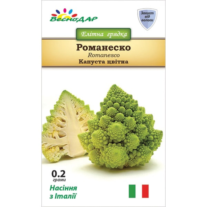 Фото Семена цветной капусты Романеско (Romanesco), №3