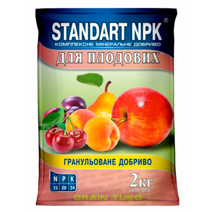 Фото Мінеральне добриво Standart NPK Grane Tuko для плодових