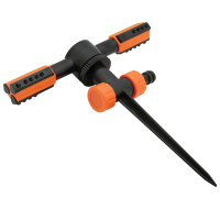 Ороситель 2-х рожковый DUO на пластиковой ножке AP 3007