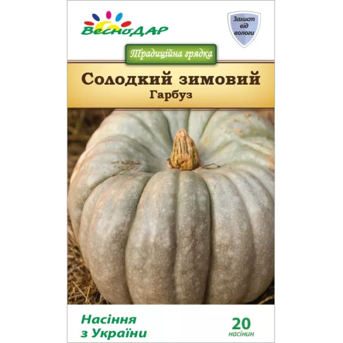 Фото Семена тыквы Сладкая Зимняя, №1